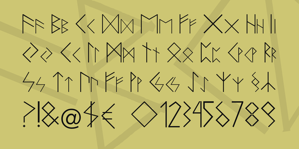 RunenEUR font