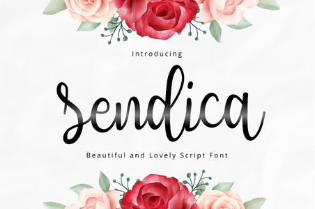 Sendica font