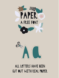 Paper font