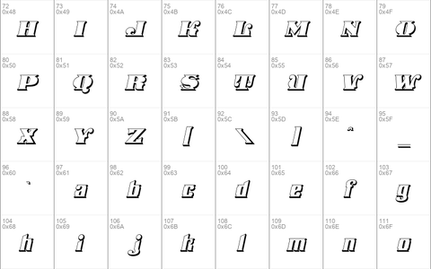 Stampede Open Italic