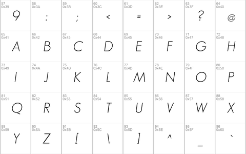 GeosansLight Regular