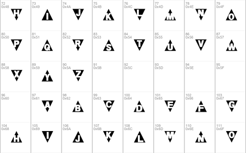 Triangleshape Regular