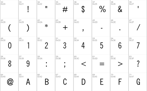 QuickType Condensed Regular