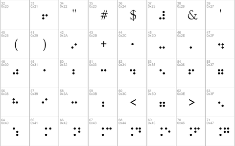 Braille Type Regular