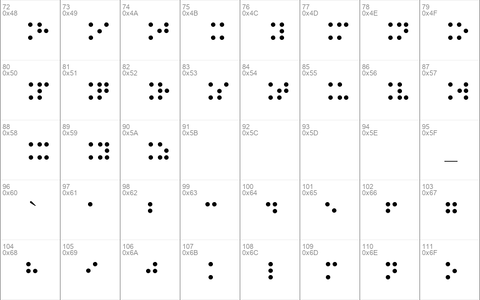 Braille Type Regular
