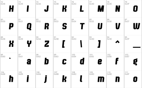 BladiTwoCondensed4F-BoldItalic &