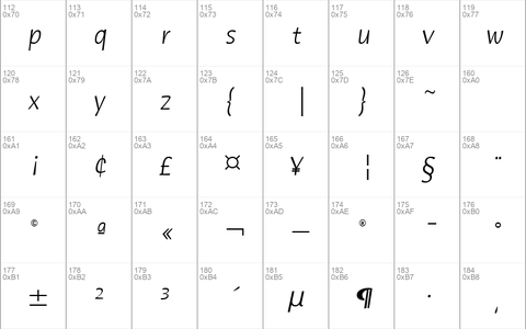 HumanaSansITC-Light LightItalic