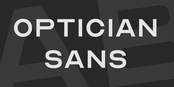 Optician Sans font