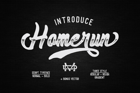 Homerun font