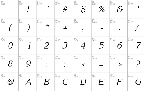 KaneLight Italic