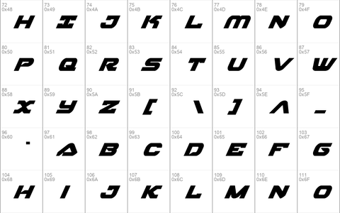 Skyhawk Super-Italic Italic