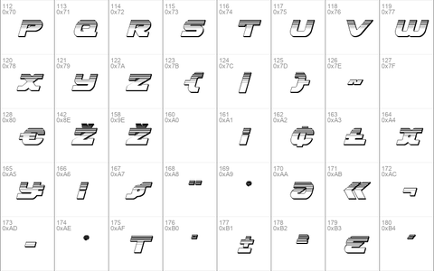 Skyhawk Platinum Italic