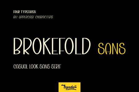 Brokefold Sans