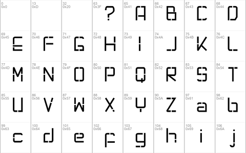 monolight font