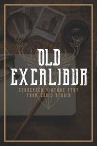 Old Excalibur Grunge font