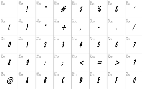 Massey-Condensed Italic