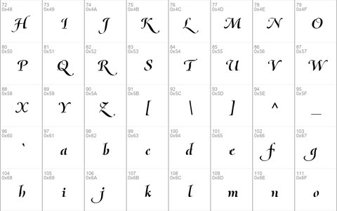 Olietta script BoldItalic