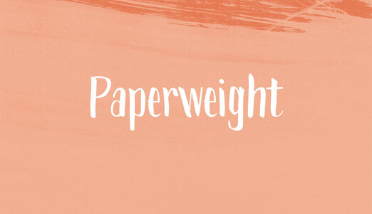 Paperweight font
