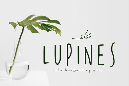 LUPINES demo font