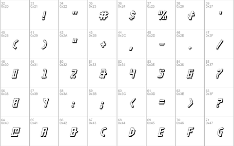 Khazad-Dum 3D Italic