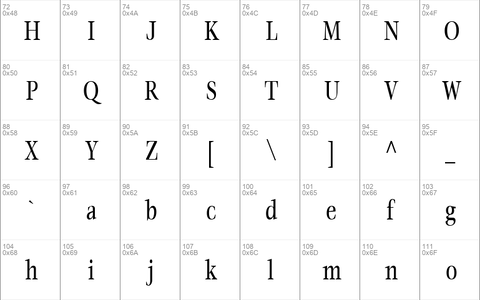 MatureCondensed Regular