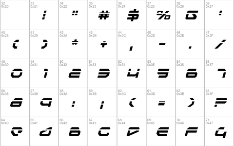 Traveler Laser Italic