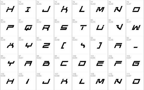 United Planets Italic