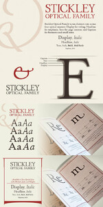 P22StickleyProCaption-Italic font
