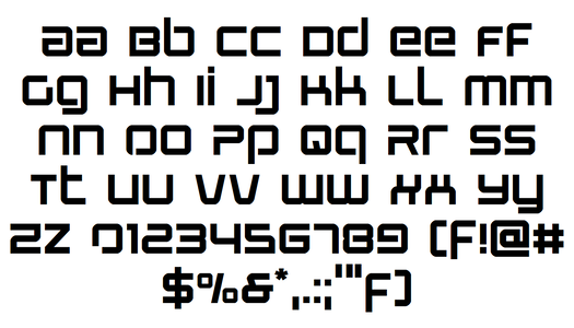 Star Eagle 2 font