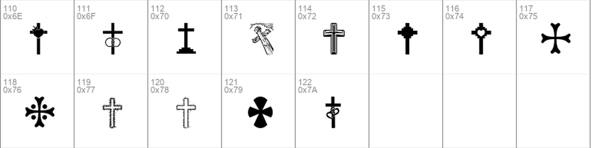 Christian Crosses Regular