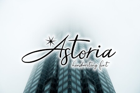 Astoria Demo font