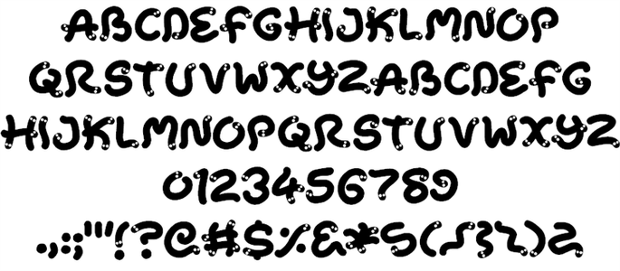 Snake Chan font