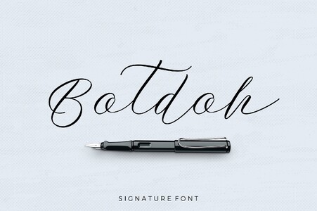 Botdoh font