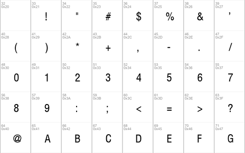 HelvCondenced Regular