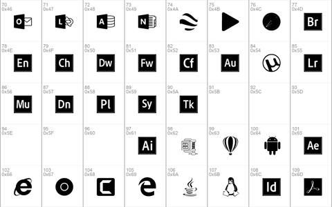 Font Logos Programs