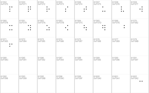 BrailleDuxbury Regular