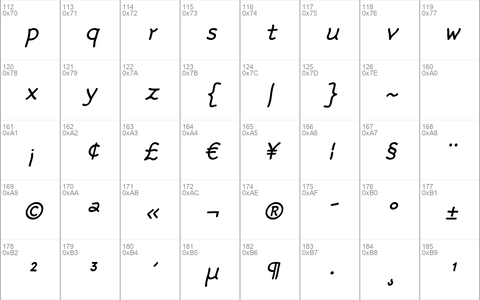 Rattlescript-RegularObliqueTf Regular