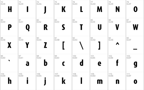 DaxCondensed-ExtraBold Regular