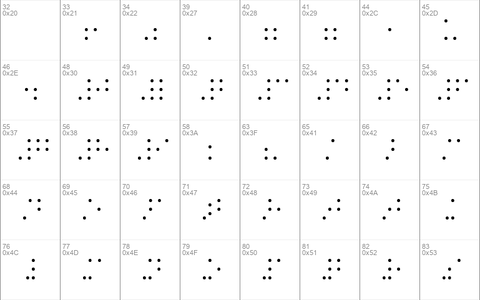 BrailleSH Regular