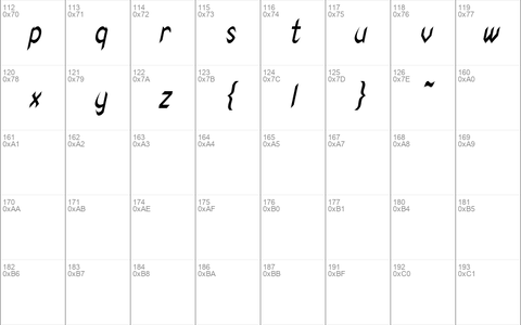 VenomCondensed Oblique