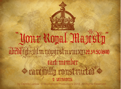 Your Royal Majesty font
