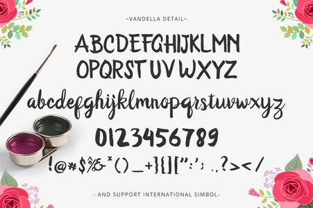 Vandella font