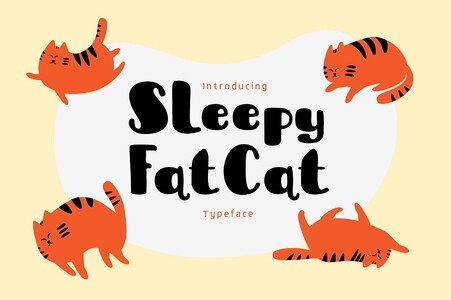 SleepyFatCat font