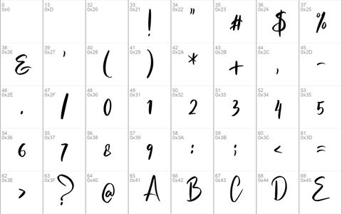 Bestania font