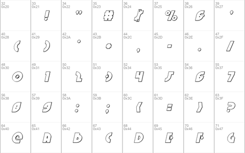 Neuralnomicon Outline Italic