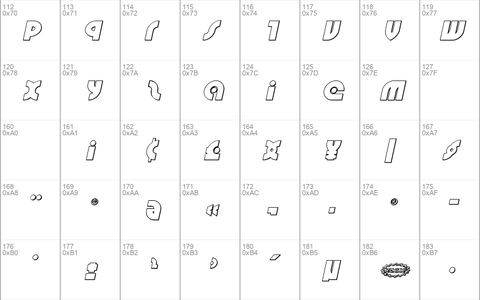 Neuralnomicon Outline Italic