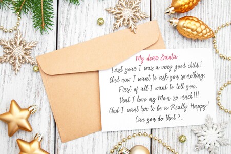 My Dear Santa font