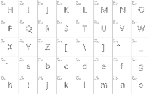 SapirSans Hollow Regular