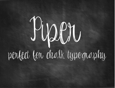 Piper font
