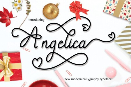Angelica demo font